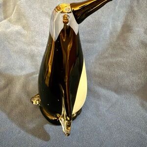 Glass Penguin Figurine